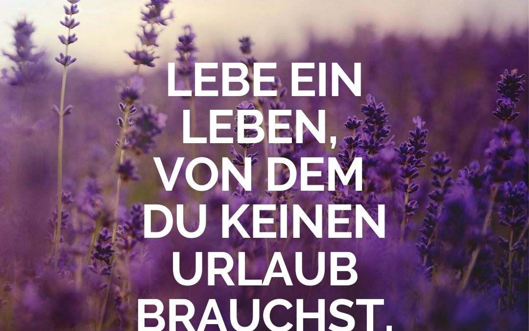 URLAUB ZU HAUSE? 5 aussichtsreiche Ideen