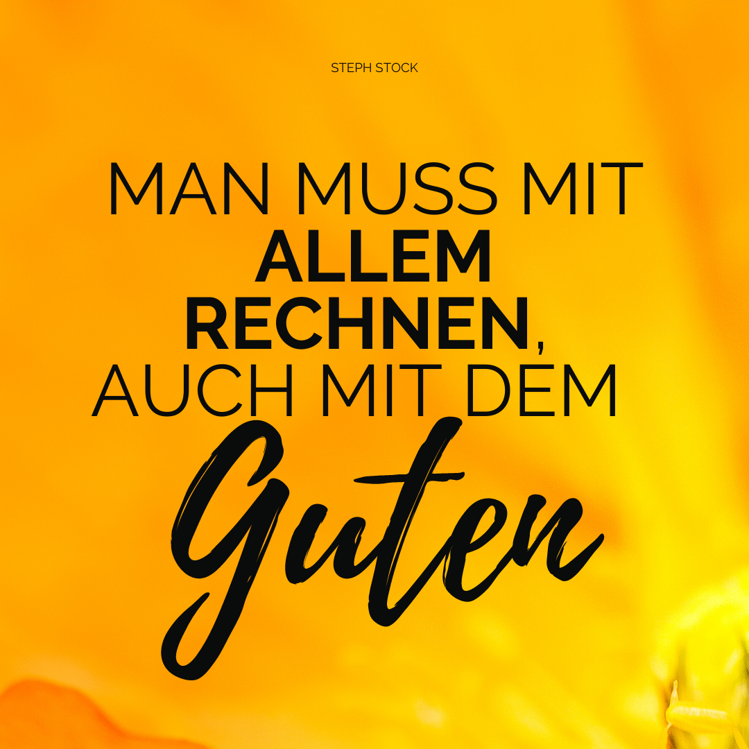 Positiv denken lernen