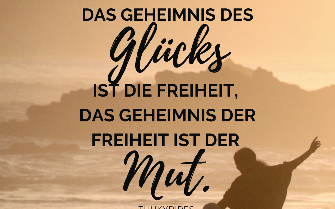 MUTIG SEIN: Warum es gut tut, immer wieder deine Komfortzone zu verlassen